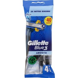 Barberskarber Engangs Gilette Blue III 4 stk