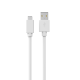 Sinox One Micro USB Til USB A  kabel. 1,0 meter.  "Hvid"