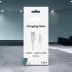 Sinox One USB A til USB Micro kabel  1,0 meter  "Hvid"