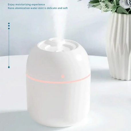 Lille Kompakt 220 ml USB-drevet  Aromadiffuser  "Hvid"