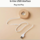Lysende 3D Solsystem Krystalbold