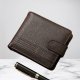 Herre Simple Fashion  Pung   "Brun"