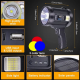 Staaricc Genopladelig Spotlight LED Lommelygter