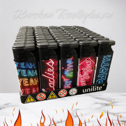 UNILITE  Storm Lighter "Neon"