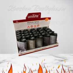 UNILITE  Elektronisk  Lighter  "Steel"