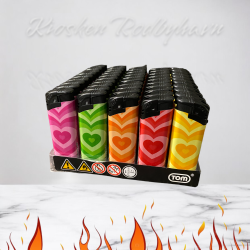TOM  Elektronisk  Lighter "Reto Love"
