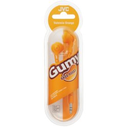 JVC Gumy in-ear Høretelefoner  "Valencia Orange"