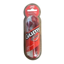 JVC Gumy in-ear Høretelefoner  "Rød"