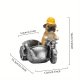Bulldog på Motorcykel Askebæger