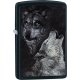 Org. ZIPPO  Sort Farve "Wolf"