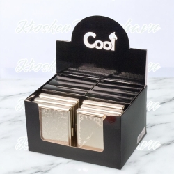 Cigaret Etui  Metal Assorteret Til 16 Cigaretter