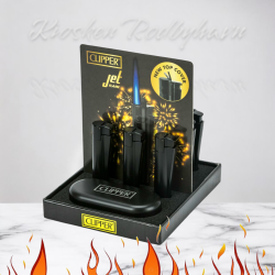 Clipper Jetstorm Lighter  "Mat Sort"