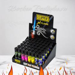 Clipper Jetstorm Lighter  "Good Vibes Only"