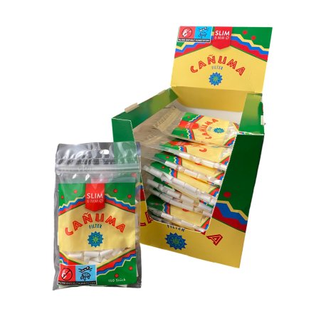 Cañuma Cigaretfilter 6 mm  150 stk