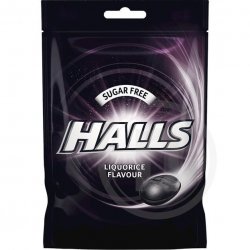 Halls Liquorice Flavour Pose 65 gr
