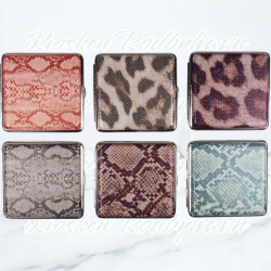 "Animal Skin" Cigaret Etui  Til 18 cigaretter