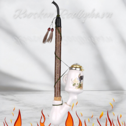 Pibe Porcelænskande Jagtmotiver  ca 30cm