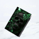 Cigaret Etui Kort m Click  "Black Skull"