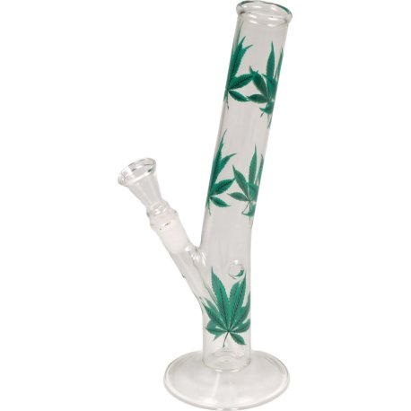Bong Glas Buet   "Multi Leaf"  H 26 cm