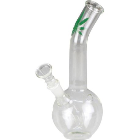 Bong Glas Buet  "Small Leaf", H 17,5 cm