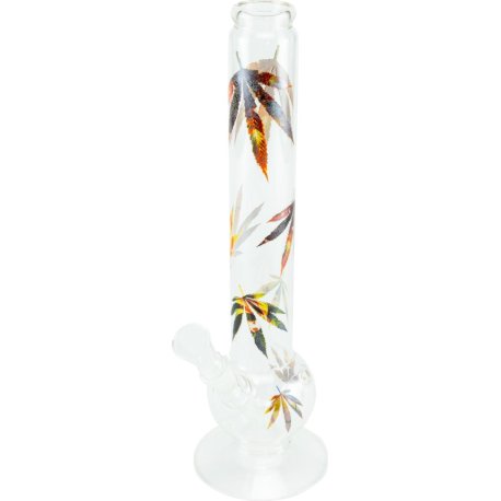 Bong Glas   "Multi Leaf" H 37 cm