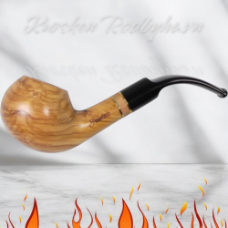 Pipe PASSATORE "Graziosa Oliva"  Akryl Mundstykke