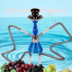 Shisha "Doha"  Blå   30 cm