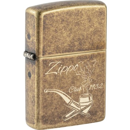 Org. ZIPPO  Pipe Lighter rod. antik gel "Zippo Pipe"