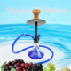 Shisha  "Sana"  Gennemsigtig -  Blå  Vase  44 cm