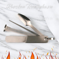 Pibeværktøj Krom Satin  "4 delt"