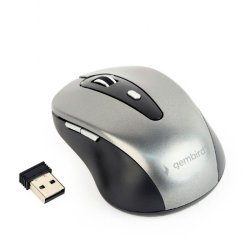 Gembird Trådløs Mus MUSW-4B-04BG  Sort/Grå