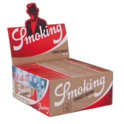 Smoking King Size Slim Thinnest "Brun"