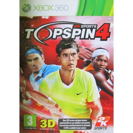 Top Spin 4 - Xbox 360