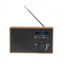 DAB+ radio (alarmFM) Mørkegrå - Denver DAB-46