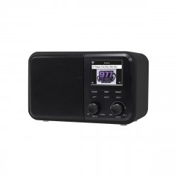Internet radio m Wi-Fi - Sort - Denver IR-130