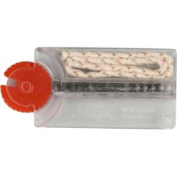 Hætteglas med væge og 7 sten