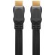 Goobay High Speed HDMI Kabel m/Ethernet - Fladt (1,5 m)