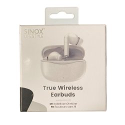 Sinox True Wireless Stereo Hovedtelefon  "Hvid"
