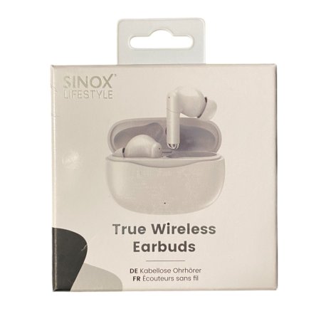 Sinox True Wireless Stereo Hovedtelefon  "Hvid"