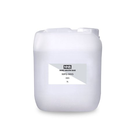 Nord Nikotin Base 0mg 5 Liter 50PG/50VG