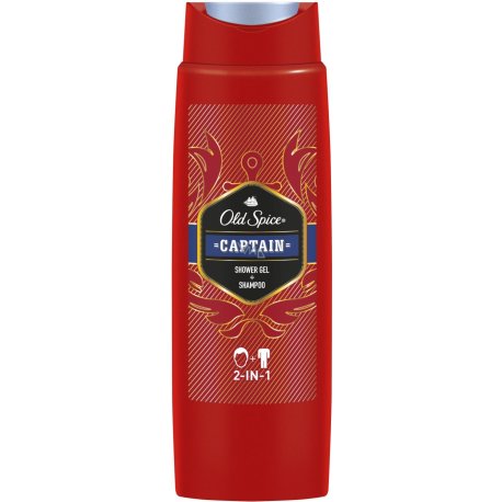Old Spice Captain Shower/Shampoo  250 ml