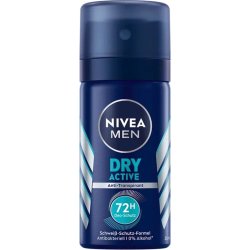 MEN Mini Dry Active Anti-Perspirant Deodorant Spray, 35 ml