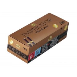 IMPERATOR  Super Long Filterrør  "200 stk"  Brun