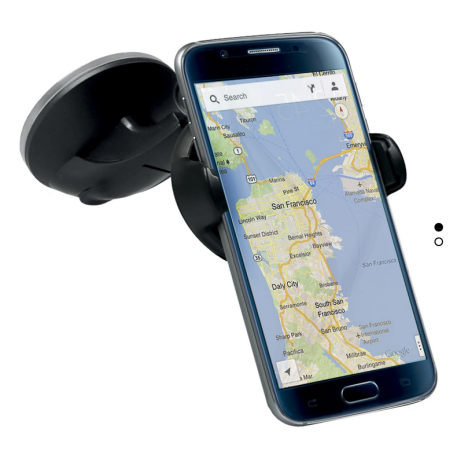 SBS Universel Mobilholder Til Bilen. Sort