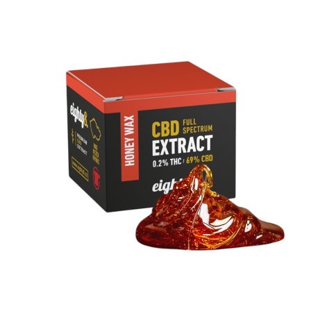 Eighty8 Honey Wax Extract 69% CBD    "1 gram"