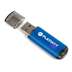 Platinet USB 2.0 Nøgle  "64GB"  Blå