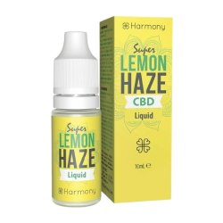 Harmony E-væske Super Lemon Haze 600mg CBD   "10 ml"