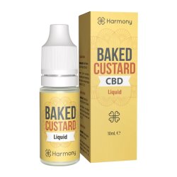 Harmony E-væske Baked Custard 600mg CBD   "10 ml"