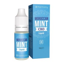 Harmony E-væske Moroccan Mint 600mg CBD   "10 ml"