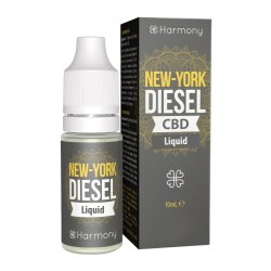 Harmony E-væske New York Diesel 600mg CBD   "10 ml"